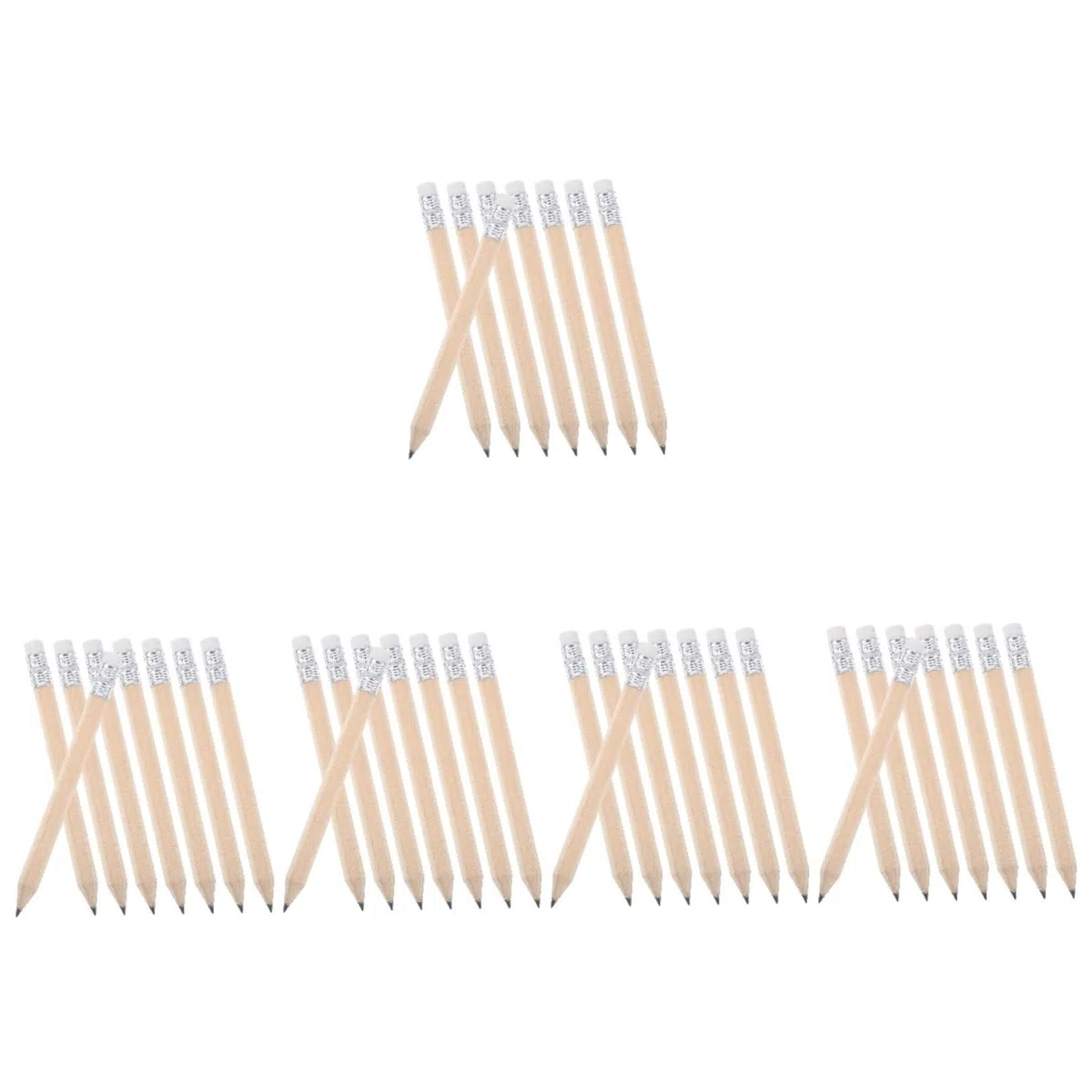 DOITOOL 250 Piezas Lápices de Golf de Madera con Lápices Convenientes para Estudiantes Dibujo Escritura y Oficina Diseño Ergonómico sin Tinta Compactos y para Diario