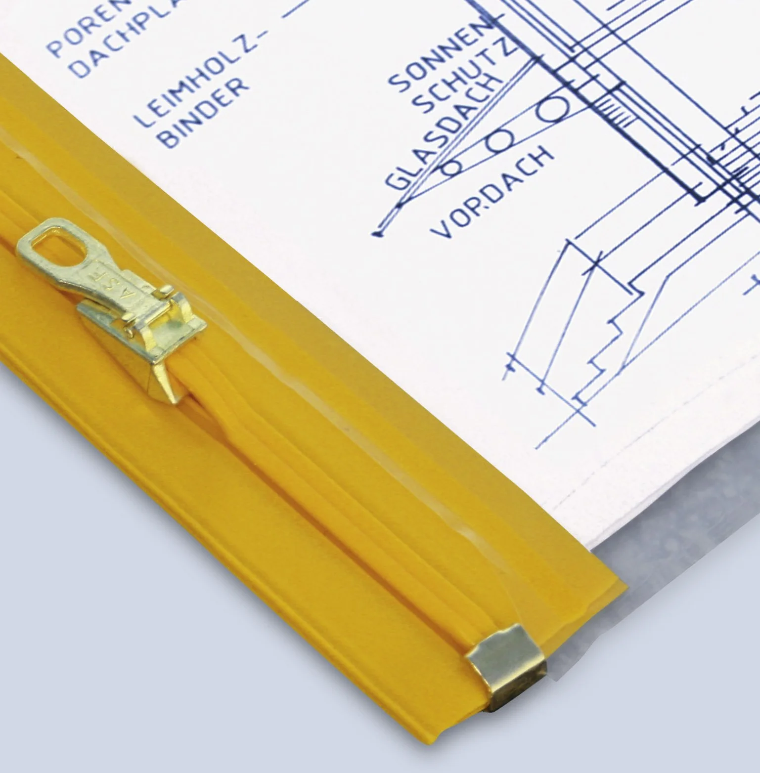 HELE - Funda protectora para planos, producto original, DIN A0, 900 x 1250 mm, 5 unidades