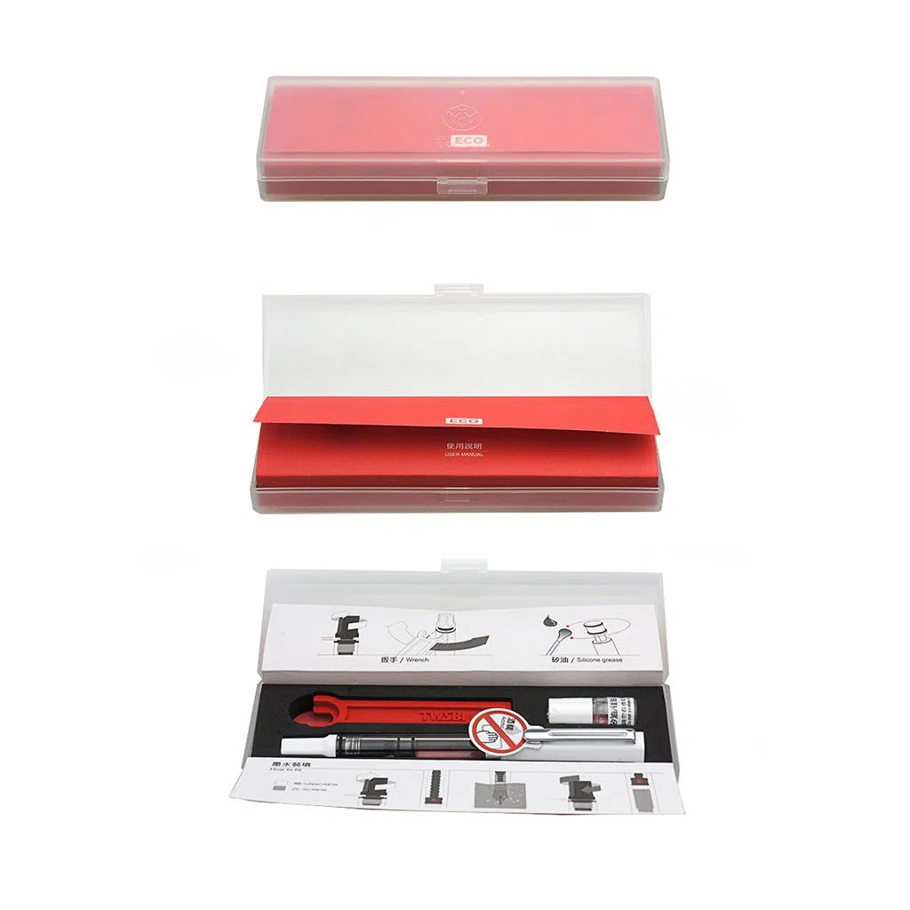 TWSBI ECO Pluma estilográfica blanca con punta EF