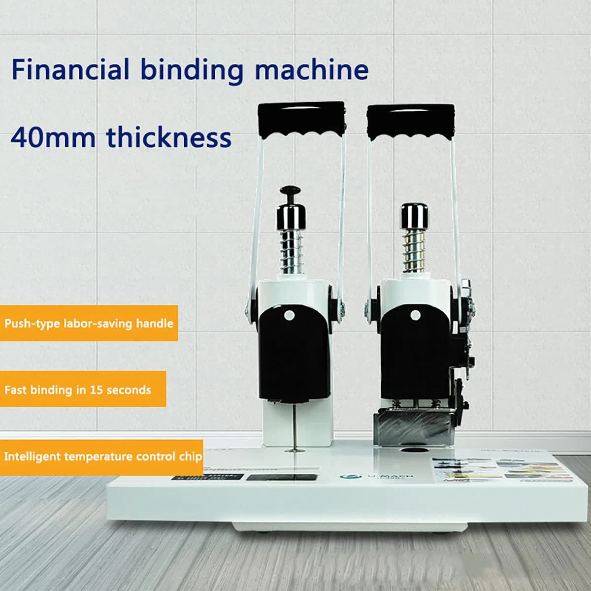 Suministros de Oficina, máquina automática de Encuadernado y Perforado con Fundido en Caliente, máquina de Encuadernado eléctrica para comprobantes Contables manuales