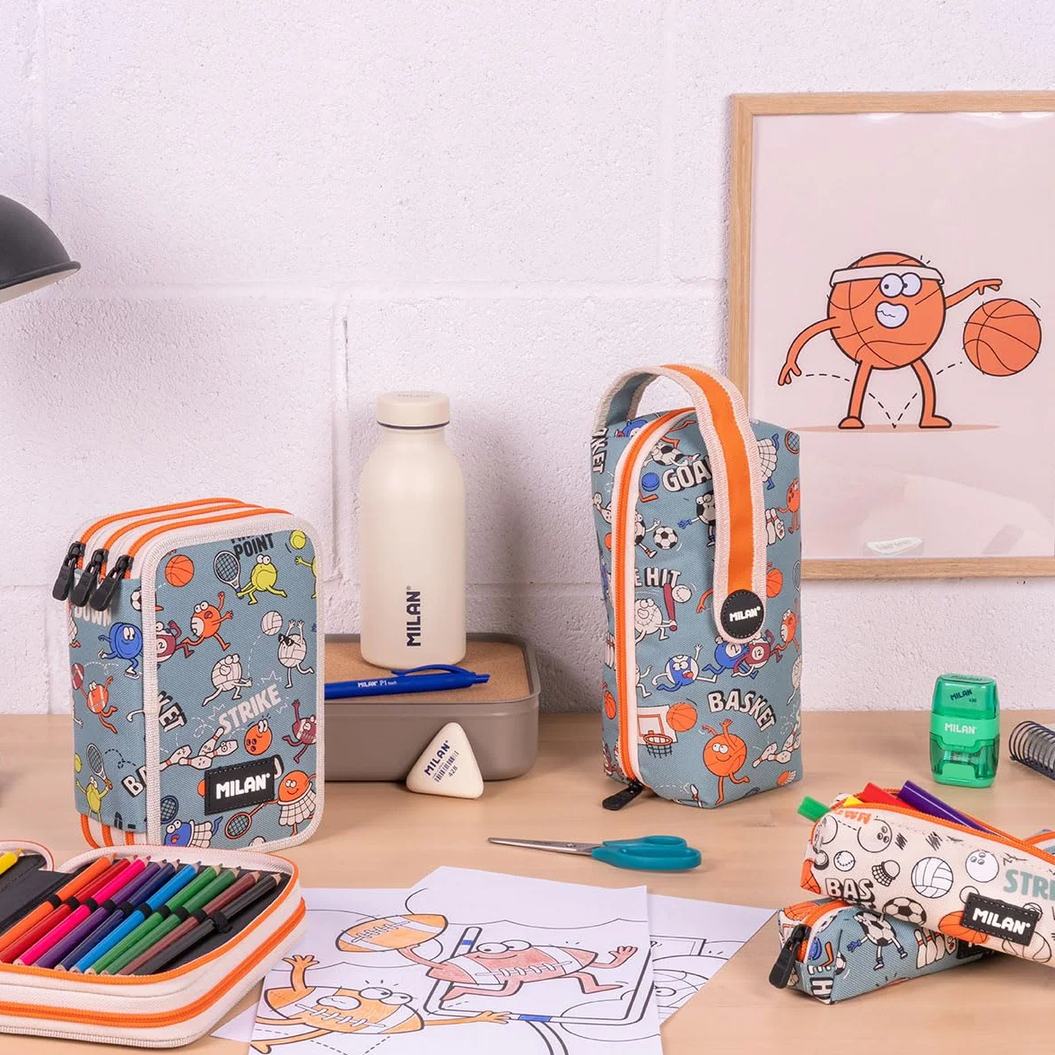 MILAN® Kit 4 estuches con contenido serie especial Sports