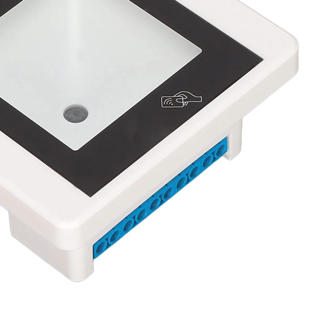 Escáner de Código de Barras Escaneo Rápido Control de Acceso QR Multiusos 1D 2D para Oficinas Comerciales, Material ABS (R35C Blanca)