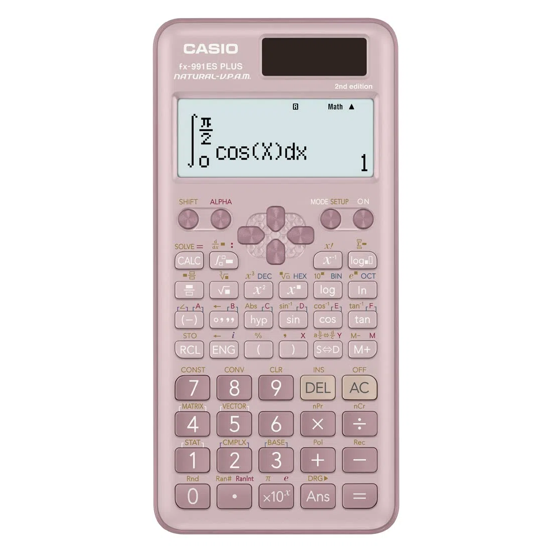 Casio Pink Scientific FX 991ESPLUS2PKWDT - Calculadora no programable (10 + 2 dígitos, 417 Funciones)