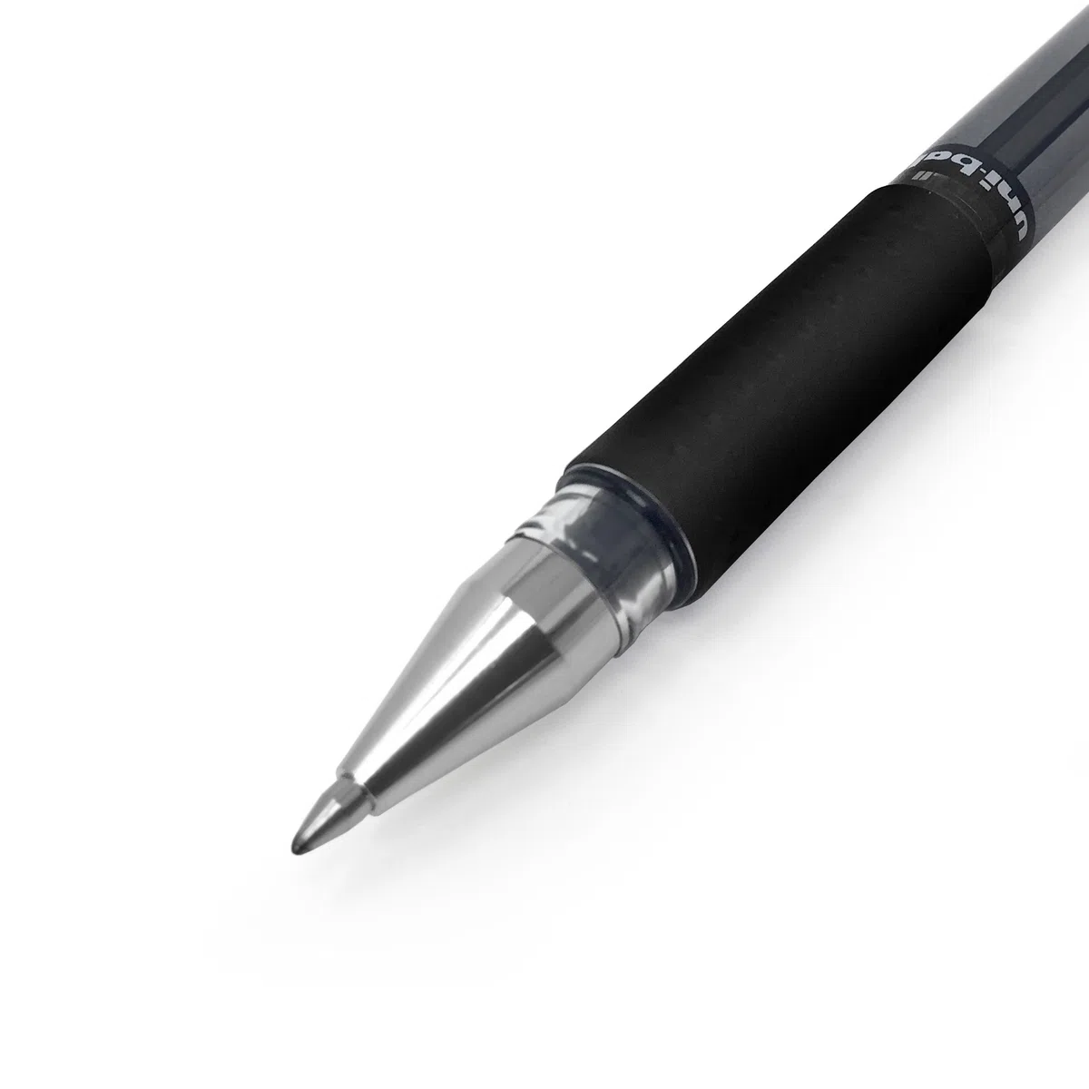 uni-ball UM-151 Signo Gel Grip - Bolígrafo de punta redonda (0,7 mm), tinta negra (6)