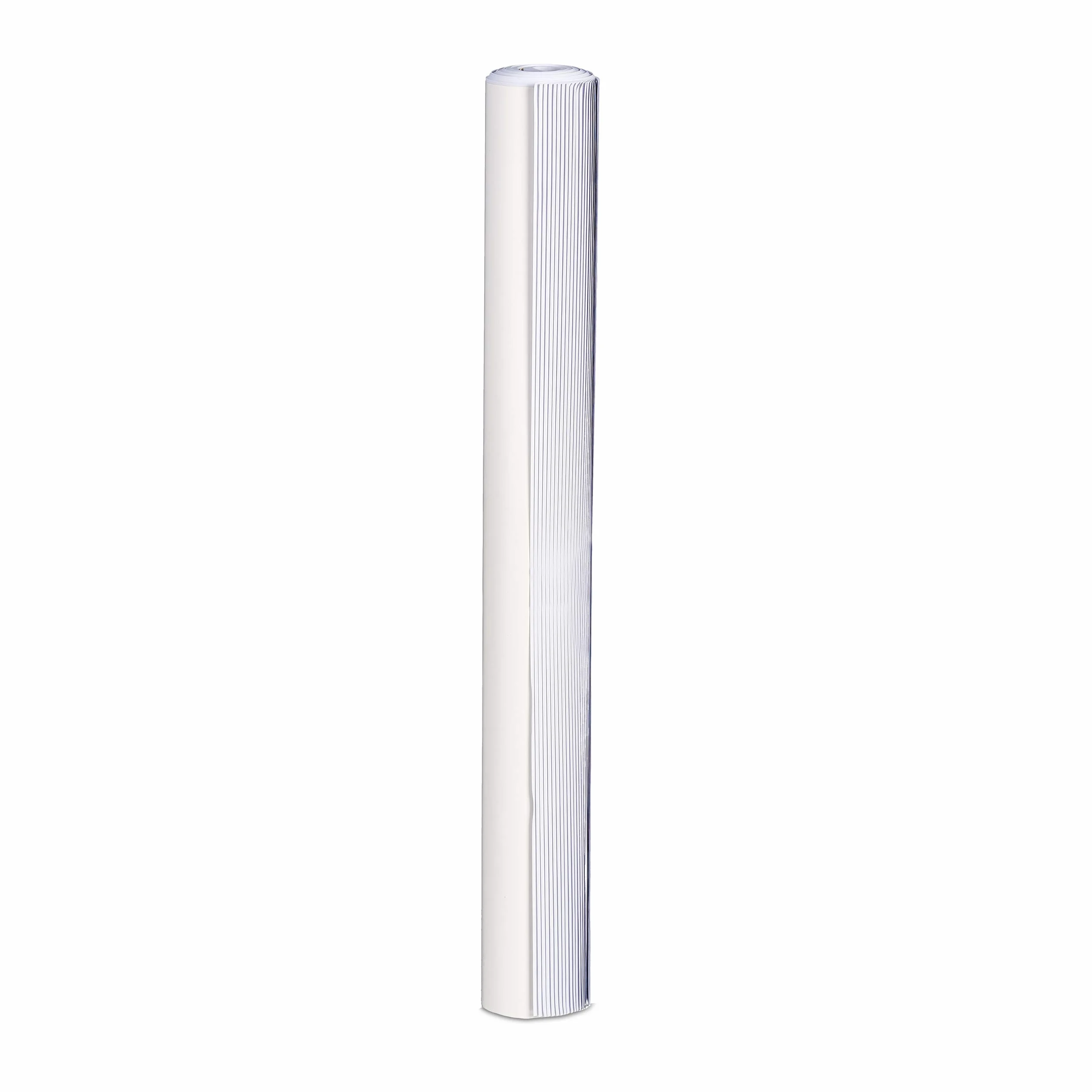 Relaxdays 2 x Papel para rotafolio, cuadrícula, Bloc de 50 Hojas, 60 g/m², 6 Perforaciones, 57,5 x 81 cm, Blanco