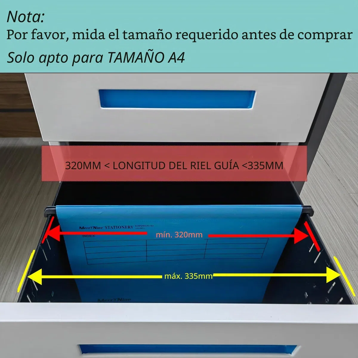 MerryNine Lote de 15 carpetas colgantes de polipropileno con pestañas e inserciones de tarjetas para la escuela, el hogar, el trabajo y la oficina