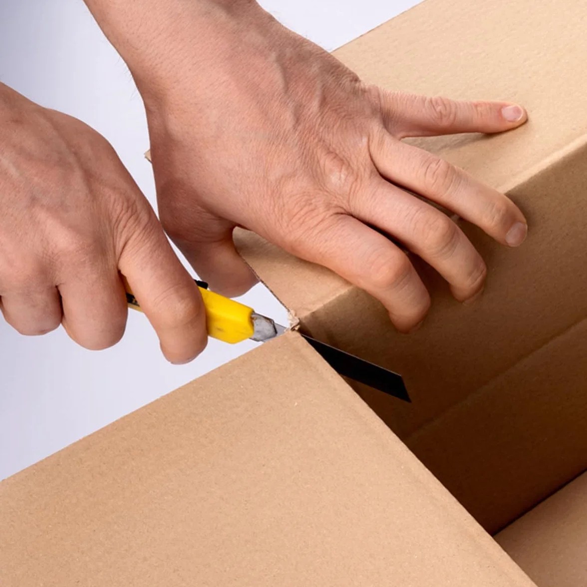 verpacking KartonProfis - 100 cajas plegables cajas de envío DHL cajas 400 x 300 x 200 mm, KK-90, 1-corrugado, cajas de envío, cajas de embalaje, cajas de almacenamiento, cajas plegables