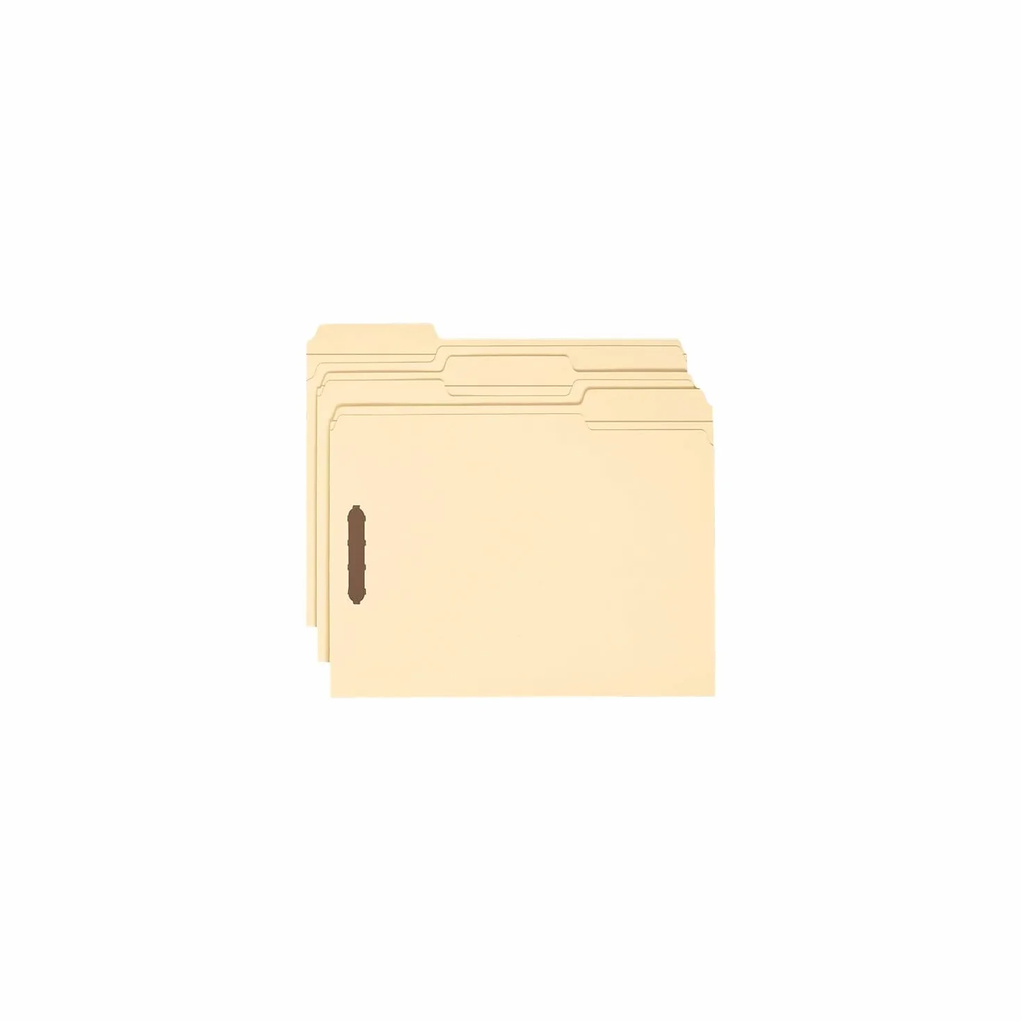 Smead Heavy-duty cierre Archivo Carpeta, 2 cierres, 1/3-cut Tab, tamaño carta, Manila, 50 por caja (14600)