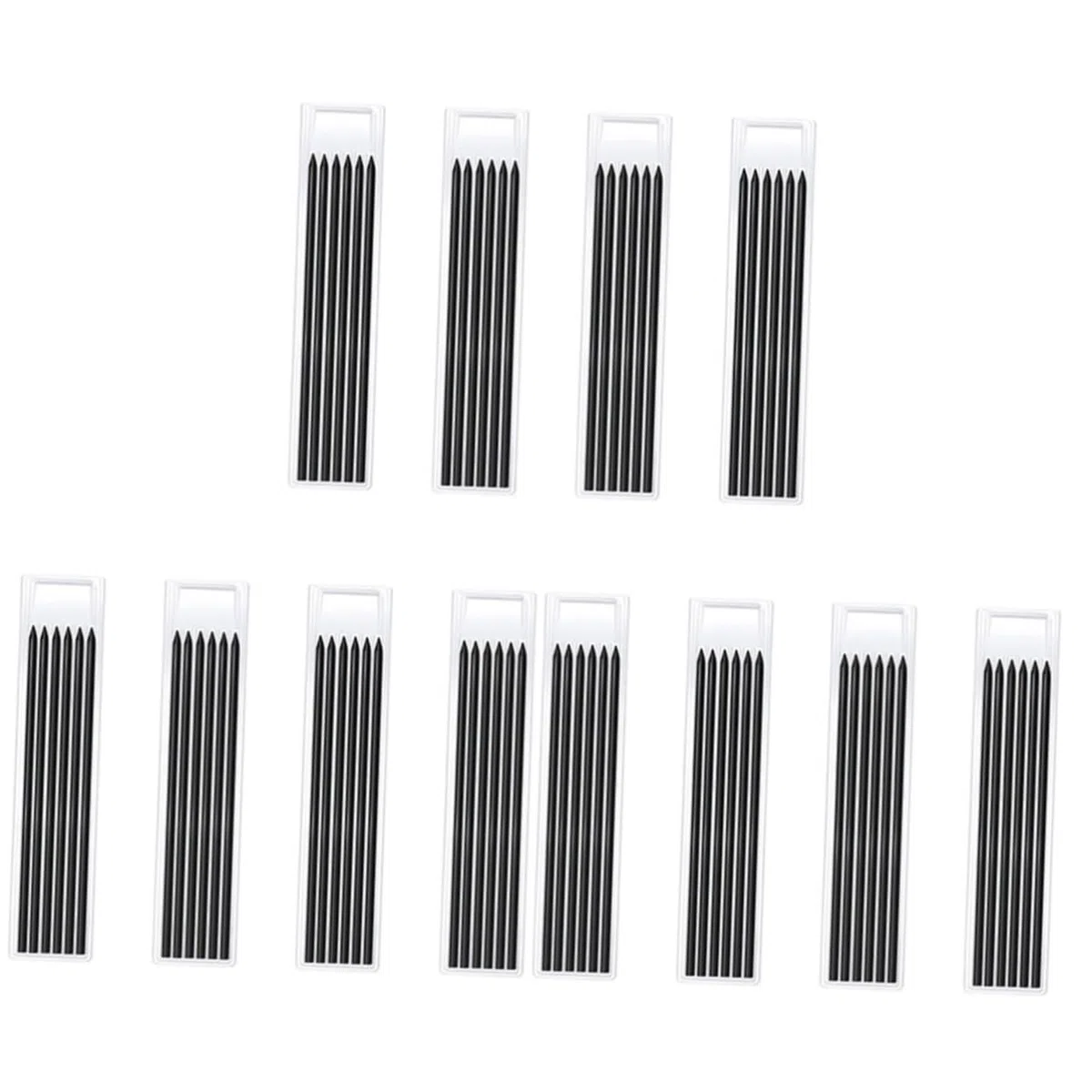 72piezas Recambios Para Lápiz De Carpintero Refill De Negro Carpinteros y De Construcción