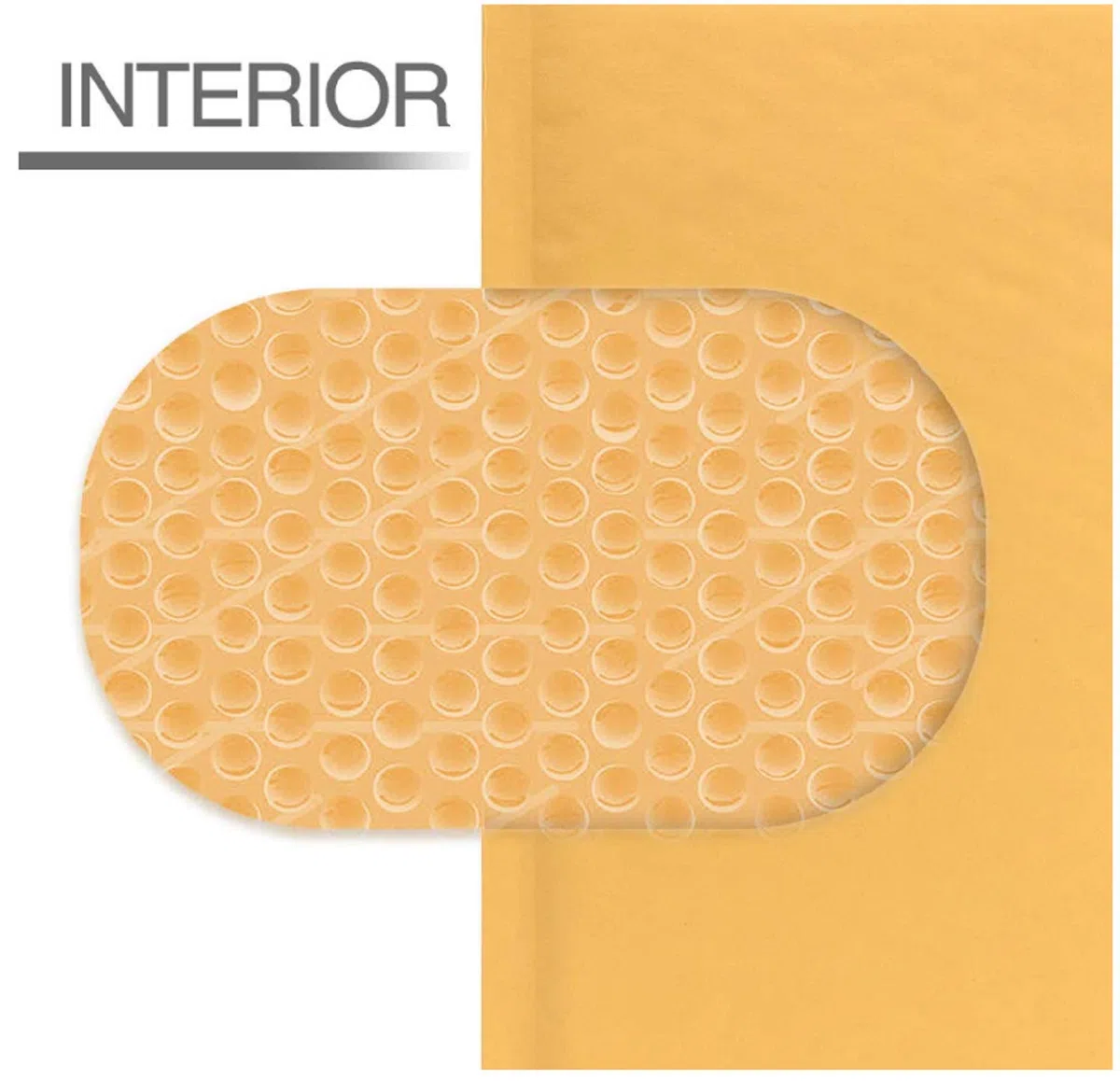 Secure Seal Sobres acolchados de burbujas de papel kraft #00 de 5 x 10 (paquete de 250)