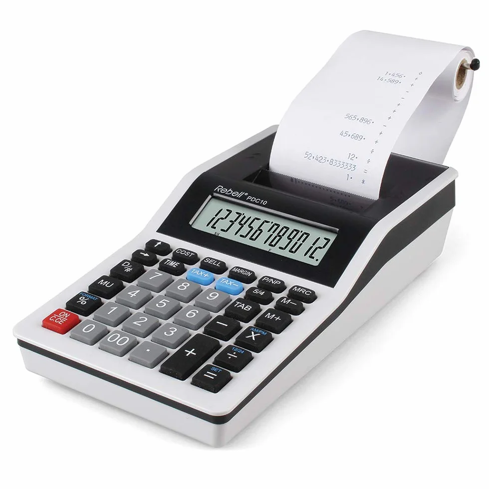 Rebell RE-PDC10 Calculadora de impresíon