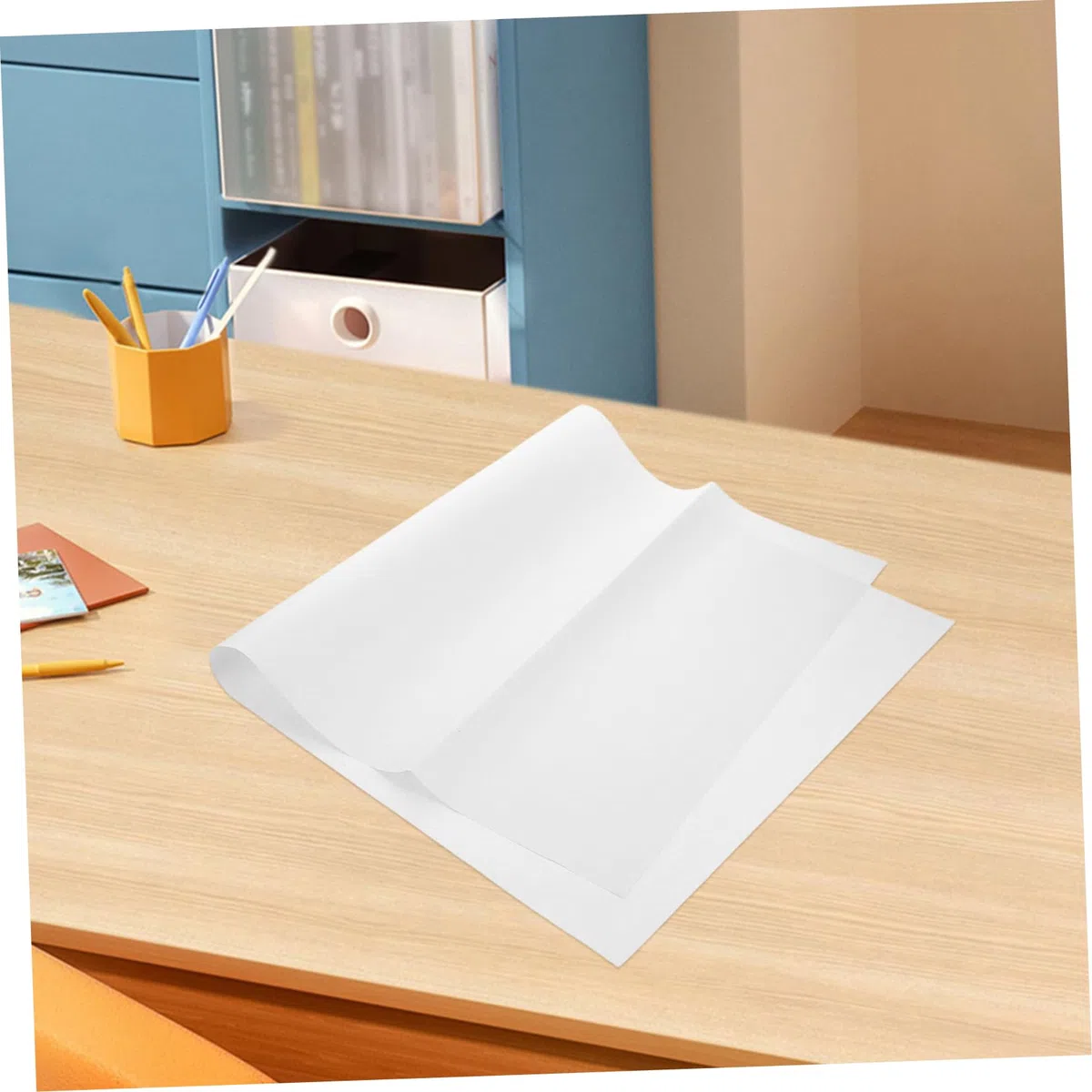 Papel de Embalaje para Mudanzas 100 Hojas de Papel Color Blanco | 70 X 38cm, para Rellenar Cajas, Artículos Frágiles y Materiales de Embalaje