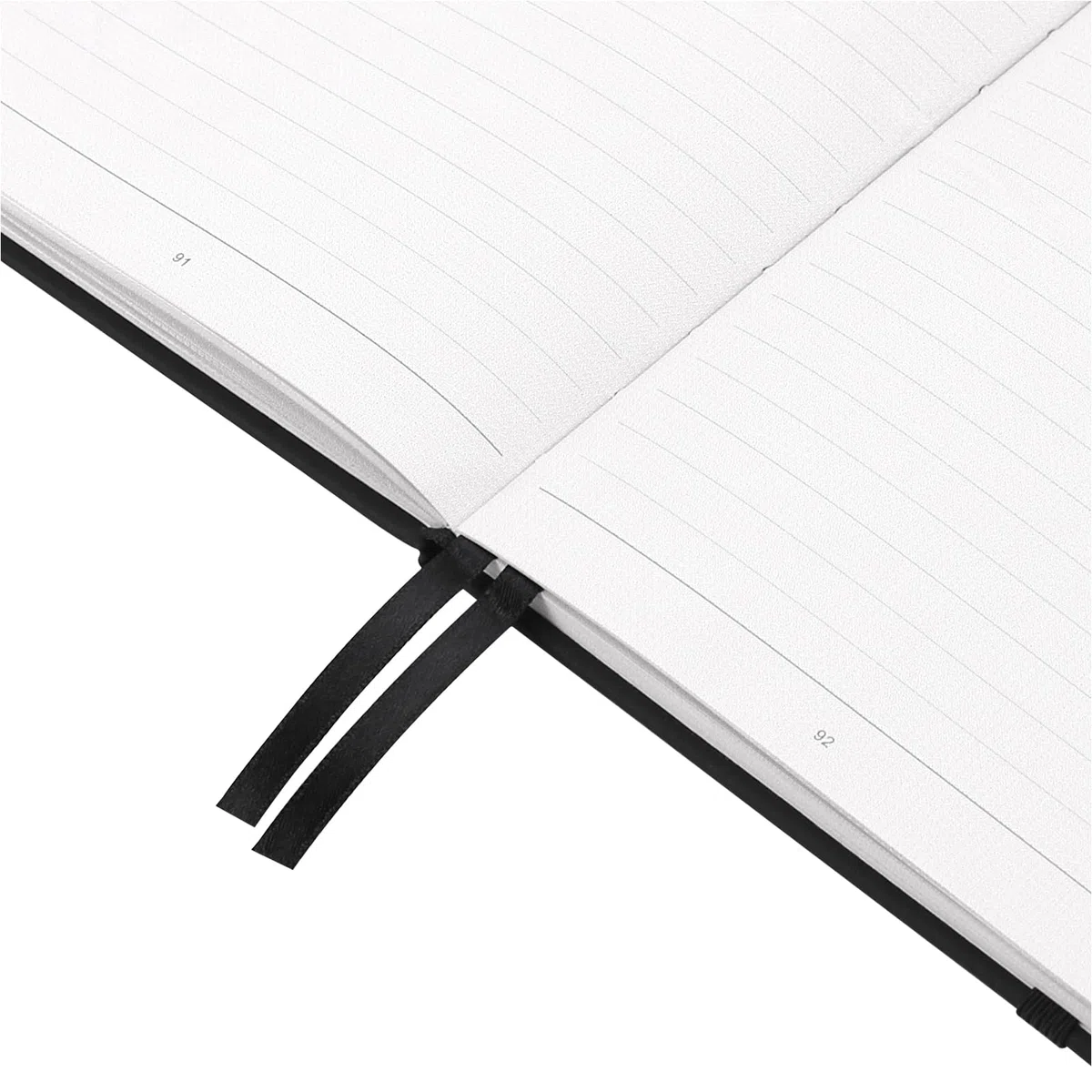 Yuan Smart Notebook, Sistema de Escritura Inteligente, Cuaderno con Tapa Dura, páginas rayadas y Cierre elástico, 13 x 21 cm, 94 hojas-188 páginas, Negro
