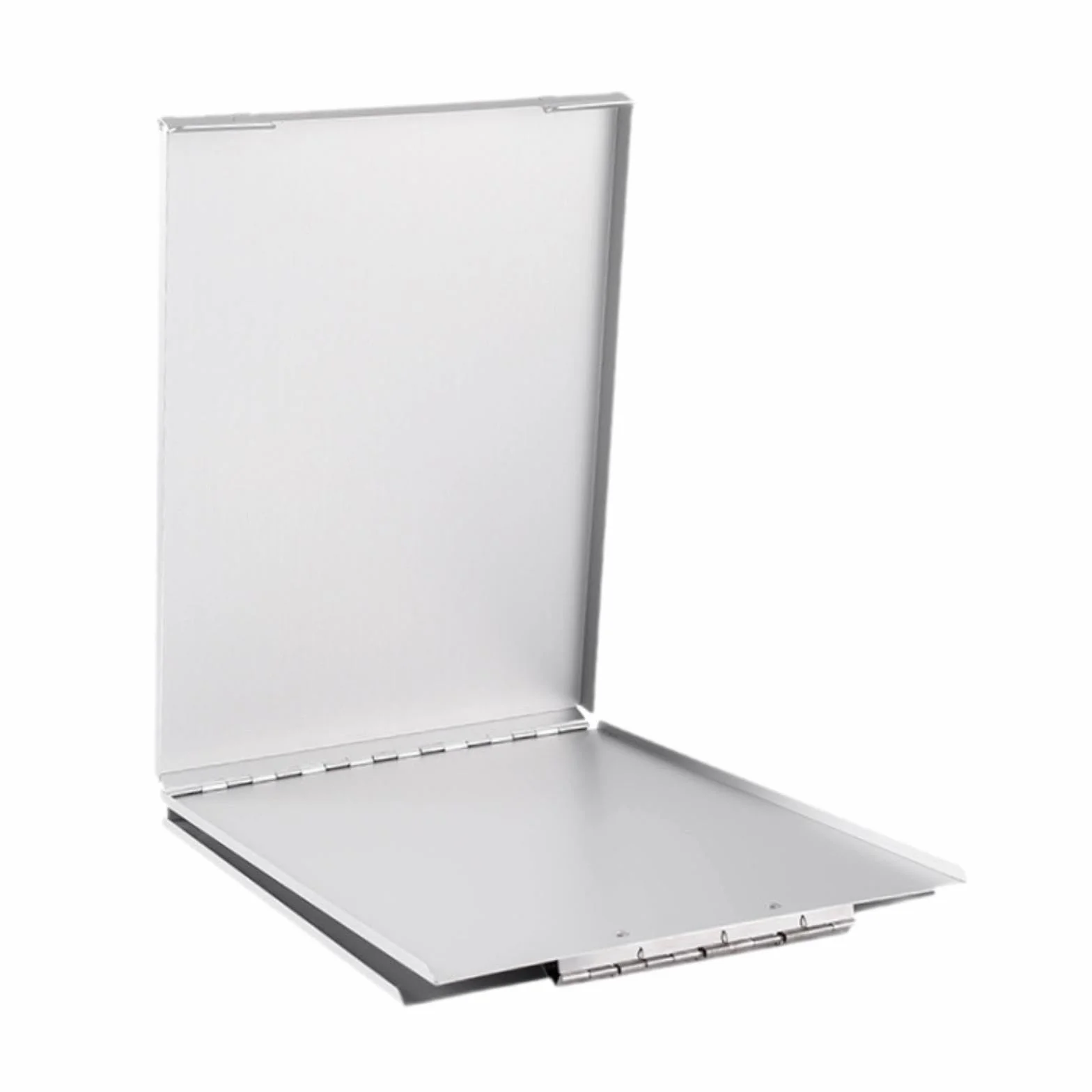 Oshhni Portapapeles metal Portapapeles aluminio Clip alta capacidad Portátil Escuela Oficina Restaurante Profesor Cafetería Estudiante