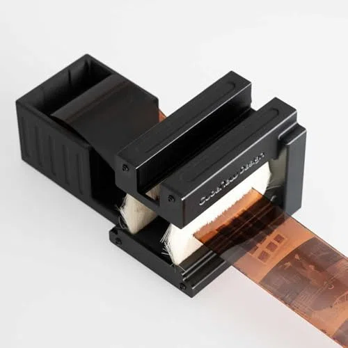 Kit de eliminación de polvo de película antiestática, cepillo de limpieza eficiente para película negativa, elimina el polvo y la estática, para fotógrafos y coleccionistas
