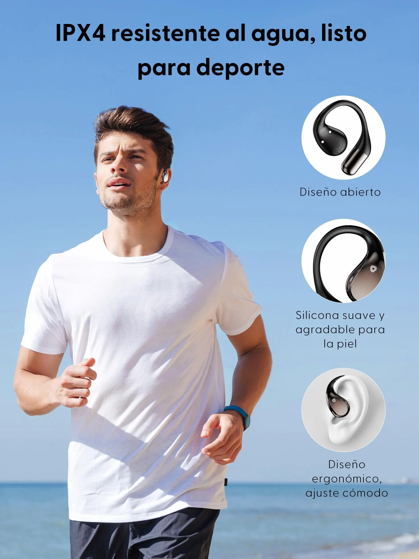 AI Auriculares Traductor en Tiempo Real: 164 Idiomas Traductor Instantáneo 3 en 1 - Bluetooth 6.0 Audífonos Traductores 40h Batería - 6 Modos de TraduccióN para Viajes Negocios Aprendizaje Reuniones