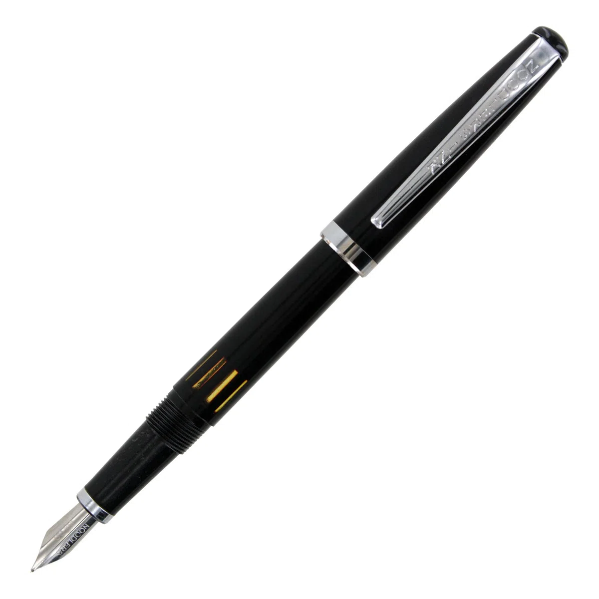 Noodler's Ink Piston Fill Flex Pluma estilográfica negra - ND-17001
