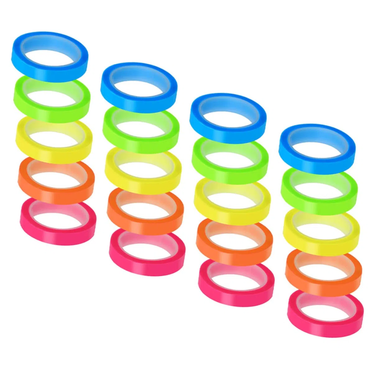 ARTIBETTER 3 Series Marcadores De Pestañas Adhesivas Transparentes Convenientes Y Transparentes Marcadores De Páginas Marcadores De Páginas Autoadhesivos Marcadores De Páginas 20 rollos*3