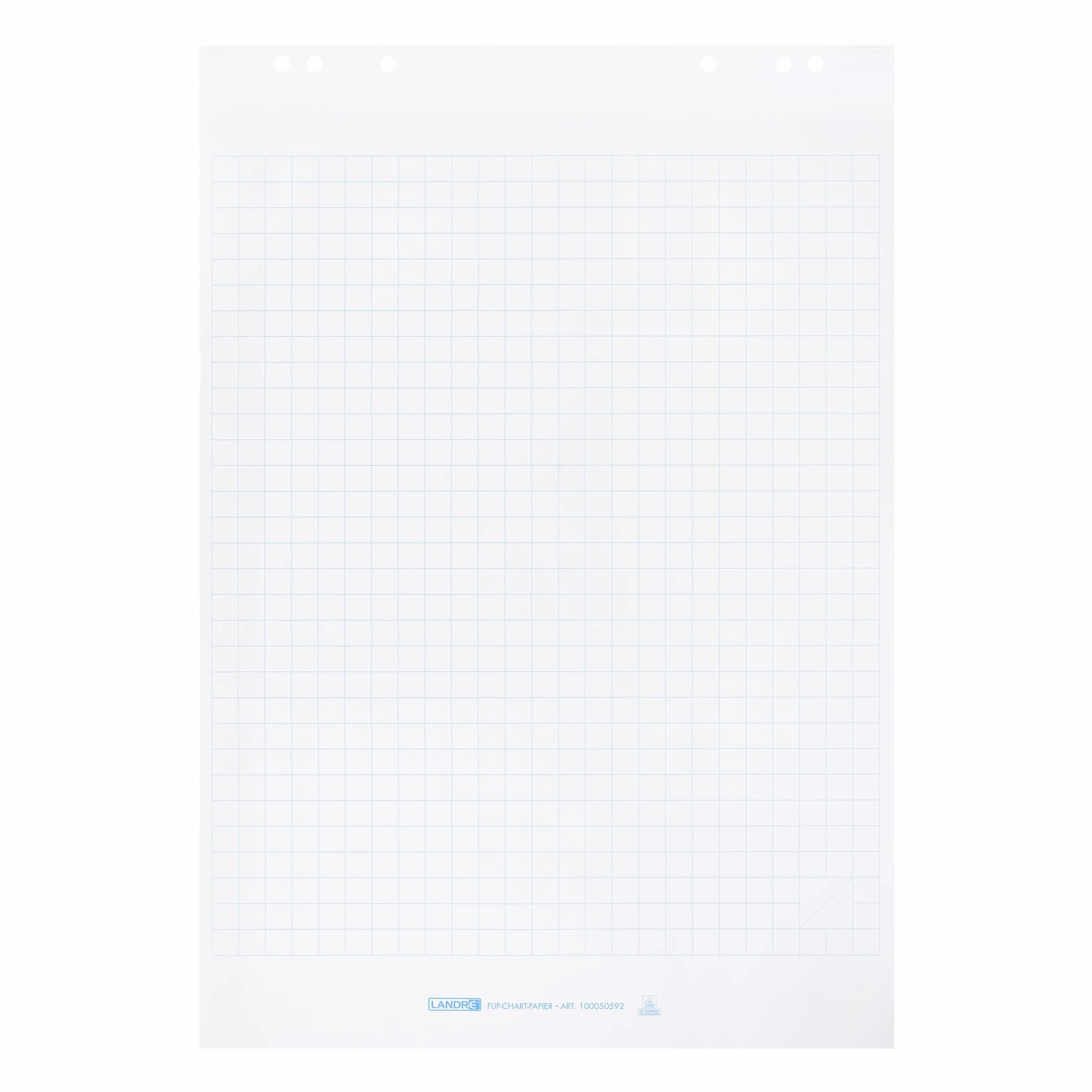 Landre 100050592 - Blocs para rotafolio, 68 x 99 cm, 20 hojas, 80 g/m², 5 unidades