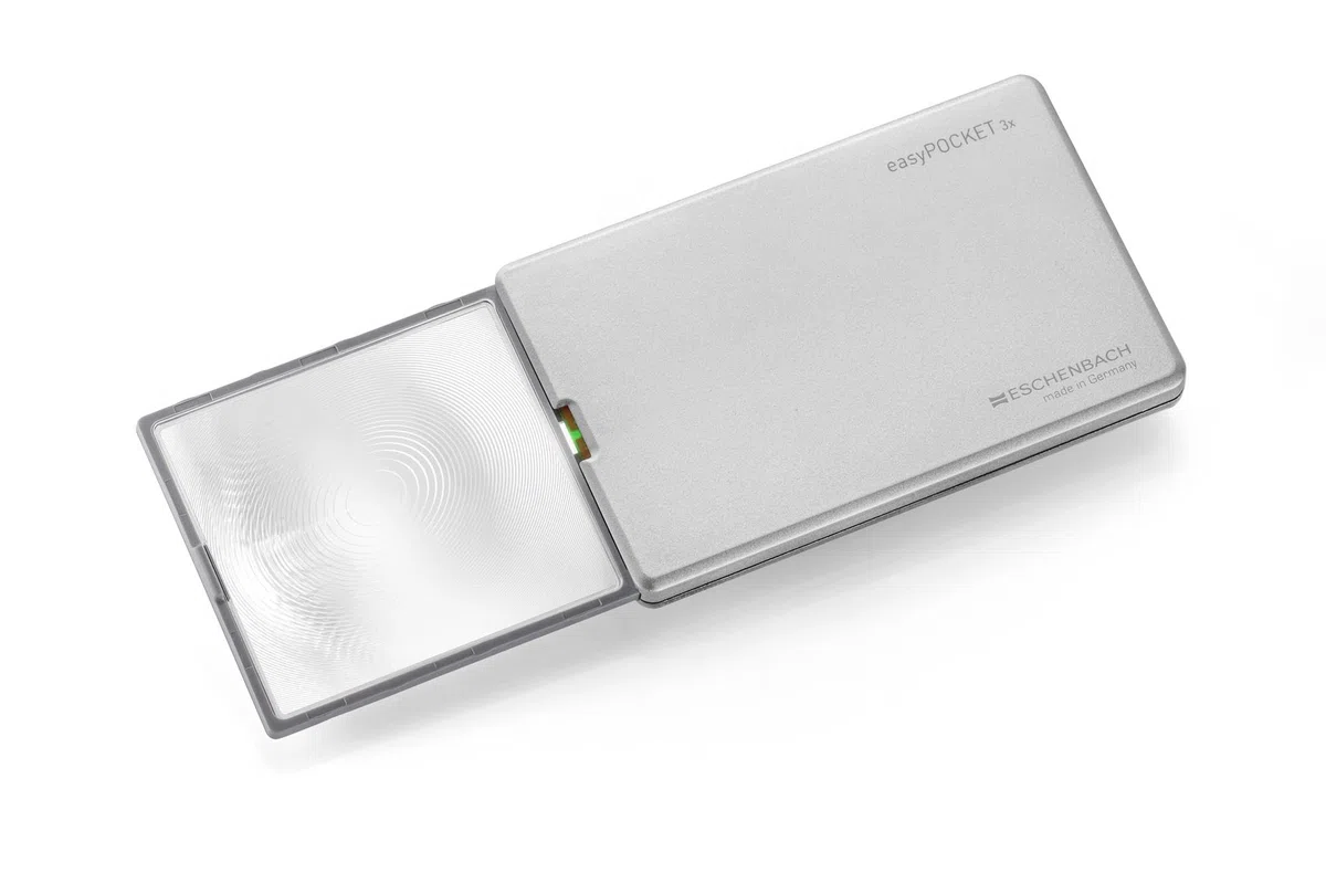 Eschenbach Lupa EasyPOCKET, Color Plateado