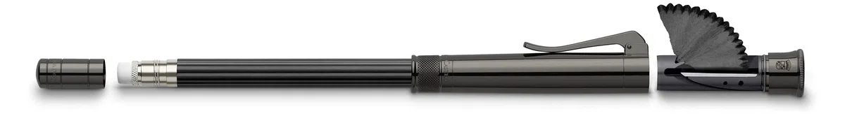 Graf von Faber-Castell 118531 Lápiz Perfecto, “Black Edition”