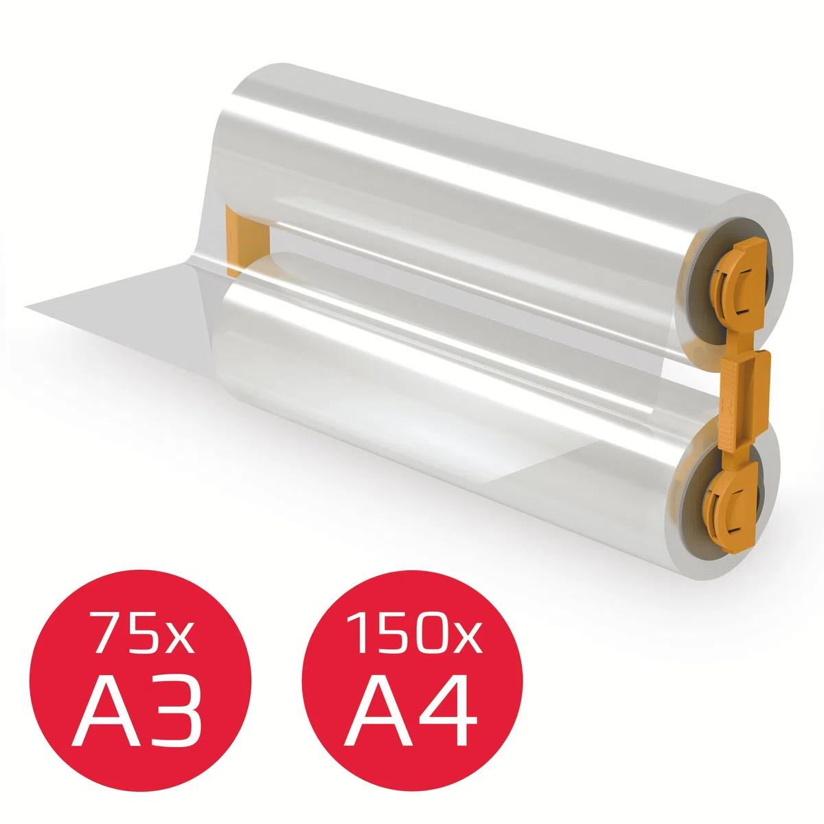 GBC Foton 30 Cartucho Casete de Film de Plastificación para Cartuchos Recargables de 125 Micras, plastifica hasta 150 Documentos A4 Carga Rápida, 4410028