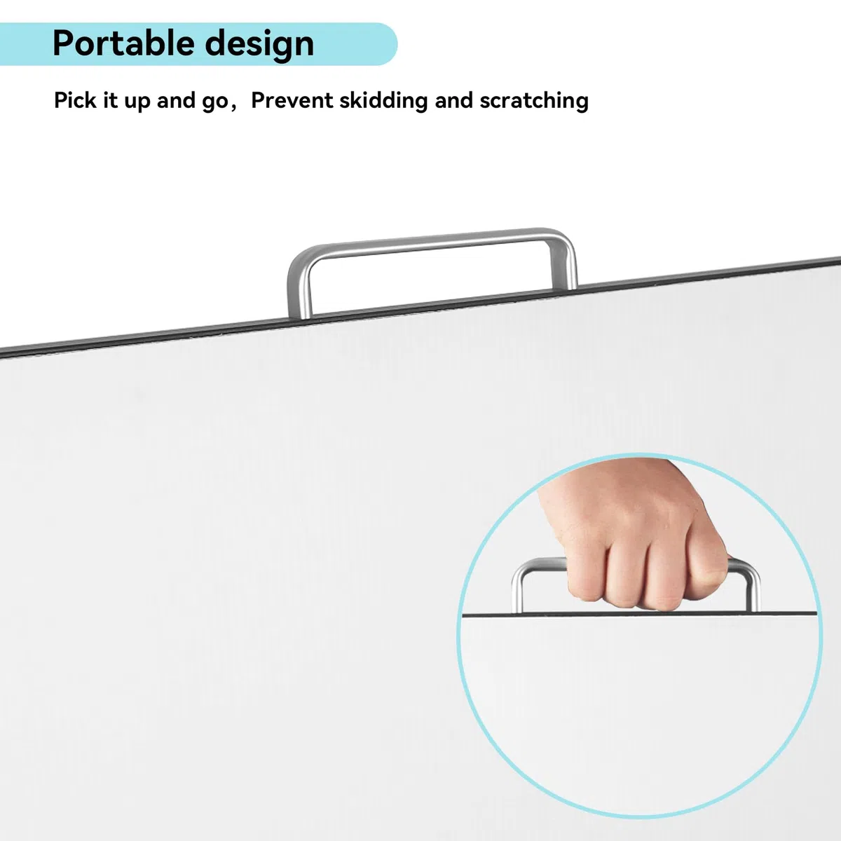 Tablero sándwich de 24 x 36 pulgadas con marco en A, resistente para carteles, portátil, plegable, para publicidad, color negro, paquete de 2 (solo marco, sin tablero)