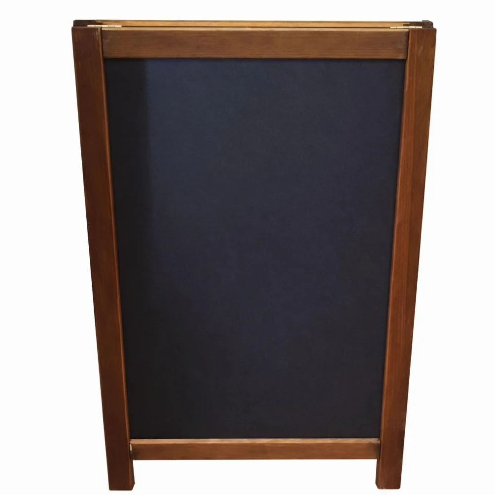 Pizarra Caballete Altura 85 cm Tablero 68 x 48 cm 2 Caras Rotulador Tiza Líquida y Convencional
