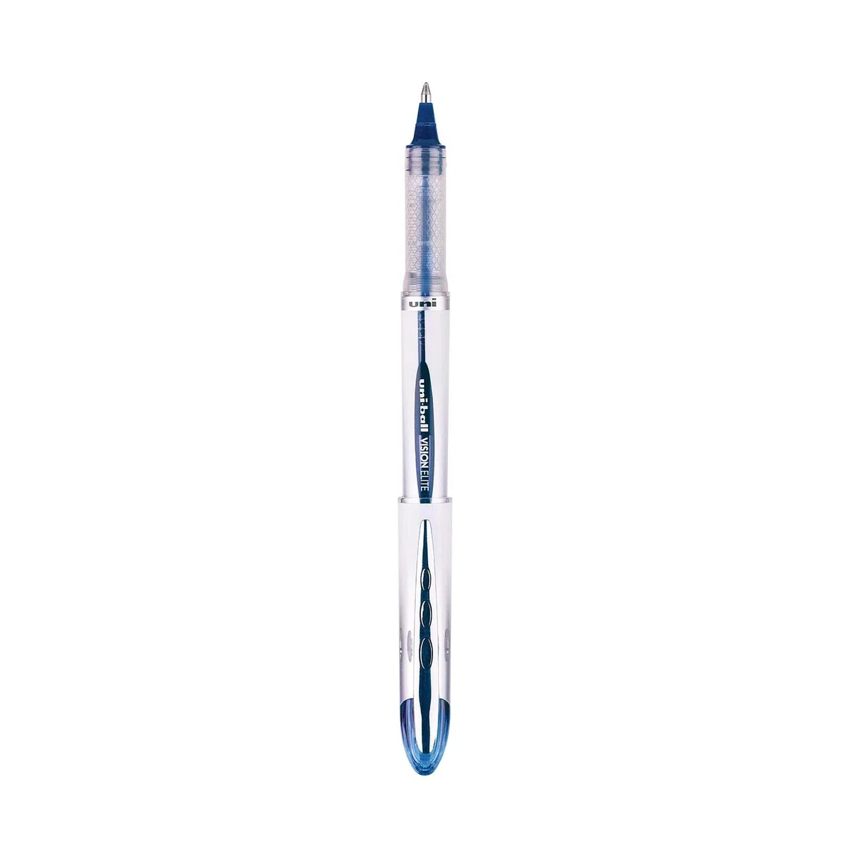 UNI-BALL - Uni Mitsubishi Pencil - 10 bolígrafos Uni-Ball Vision Elite UB200 - Airplane Safe - Bolígrafo de tinta líquida - Punta de 0,8 mm - Escritura media - Bolígrafo azul