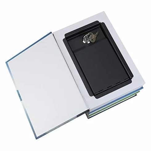 HMF 4312202 Caja de caudales fuerte XL camuflaje forma de libro 22 x 13 x 15 cm