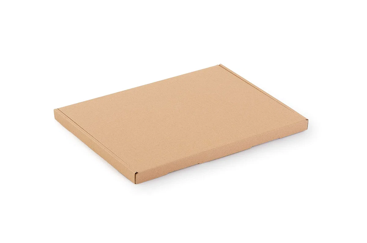 Caja de embalaje de cartón Caja de envío Caja de documentos Caja de transporte Paquete pequeño Royal Mail 350x250x20mm Caja para imagen de calendario A4 (20)