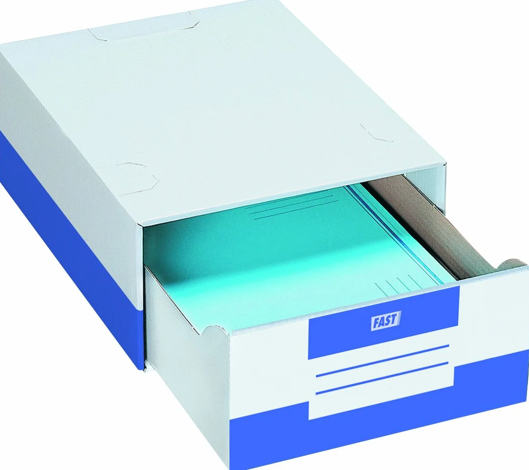 Elba 100725929 - Caja de 10 módulos de cajón, cartón microcanal