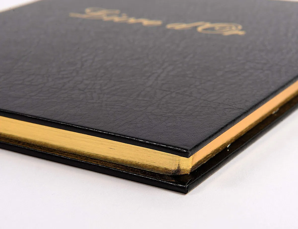 Livre d'or balacron avec titre - 26x22cm vertical