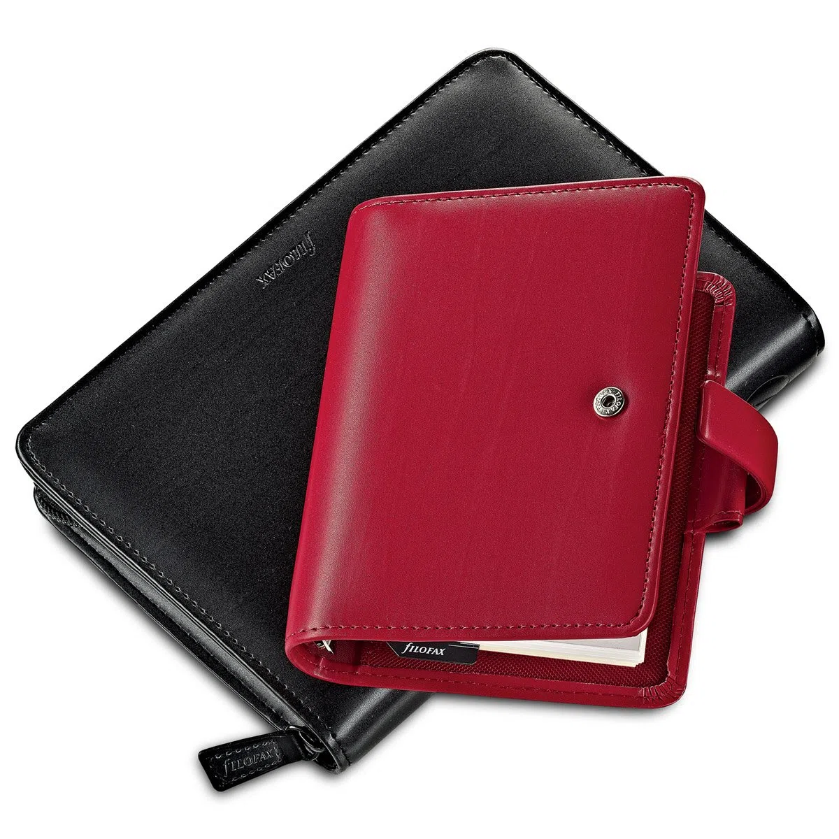 Filofax Metropol 026979 - Agenda archivador (tamaño A5, con cremallera), color negro