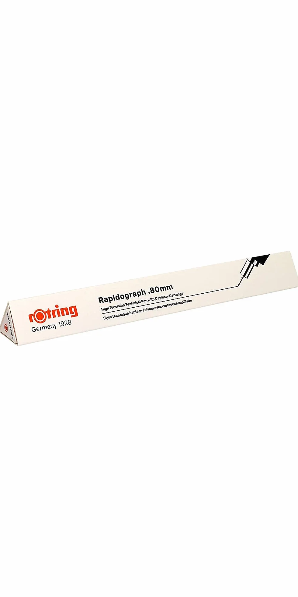 Rotring (1903474) Rapidograph estilógrafo de 0,80 mm