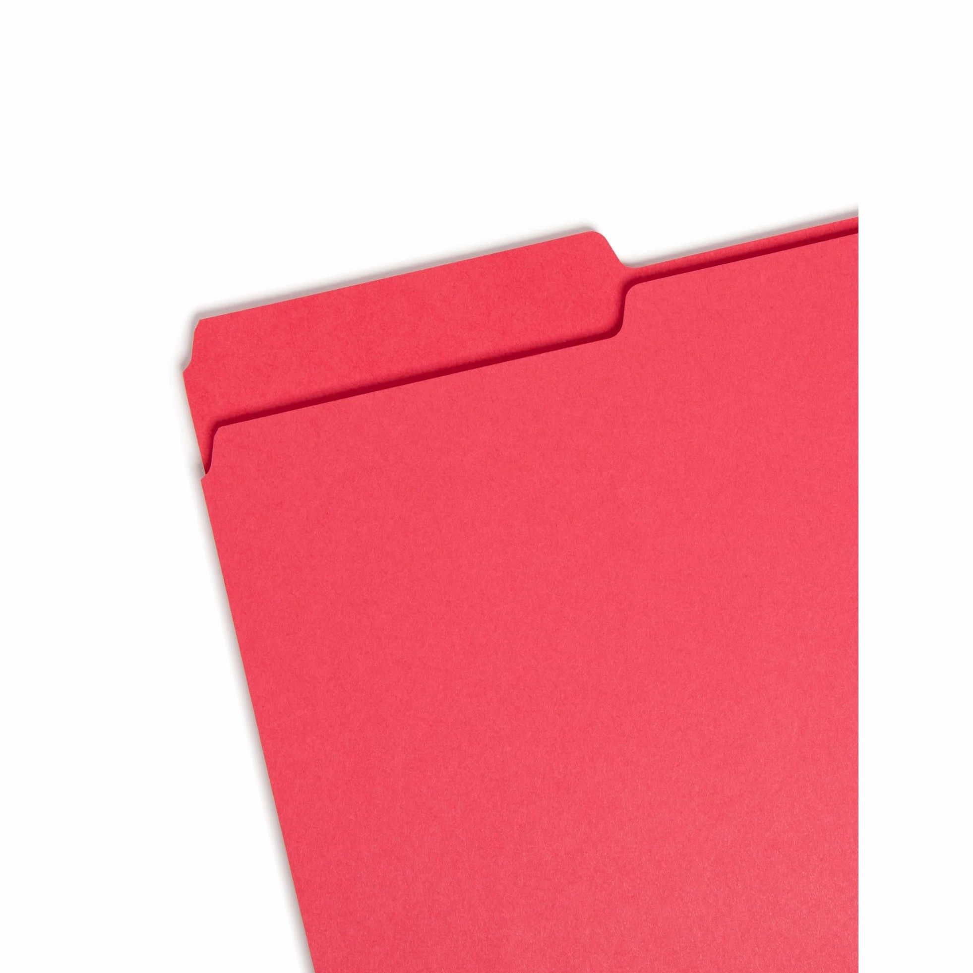 Smead FolderSys 16943 - Carpeta de archivo (1/3, tamaño legal, varios colores, 100 por caja)