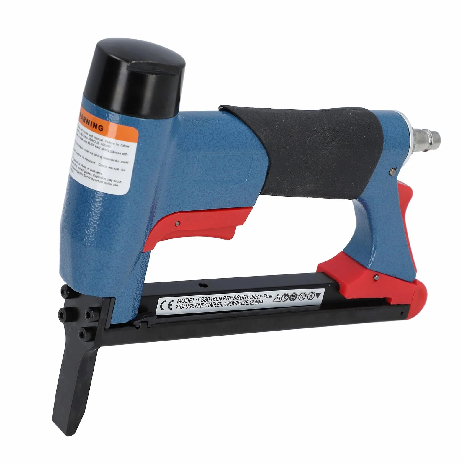 Grapadora Neumática Gunm, Grapadora de Calibre 21 Capacidad de Carga de Grapas de 1/4 A 5/8in 140 Grapadora Neumática para Carpintería, Tejados, Carpintería y Ebanistería