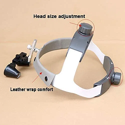 Lupas De Aumento 3.5X Y Lupas Binoculares con Diadema De Cuero Y Linterna Frontal Led para Embarcaciones. Distancia De Trabajo: R 420 Mm Fauay