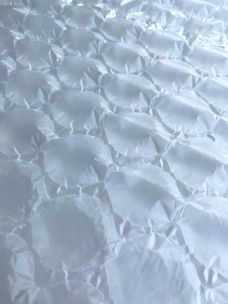 Papel de burbujas de aire, colchonetas redondas, material de embalaje, lámina de aire, lámina de embalaje, material de relleno para LMG-AWPACK y WiAir.