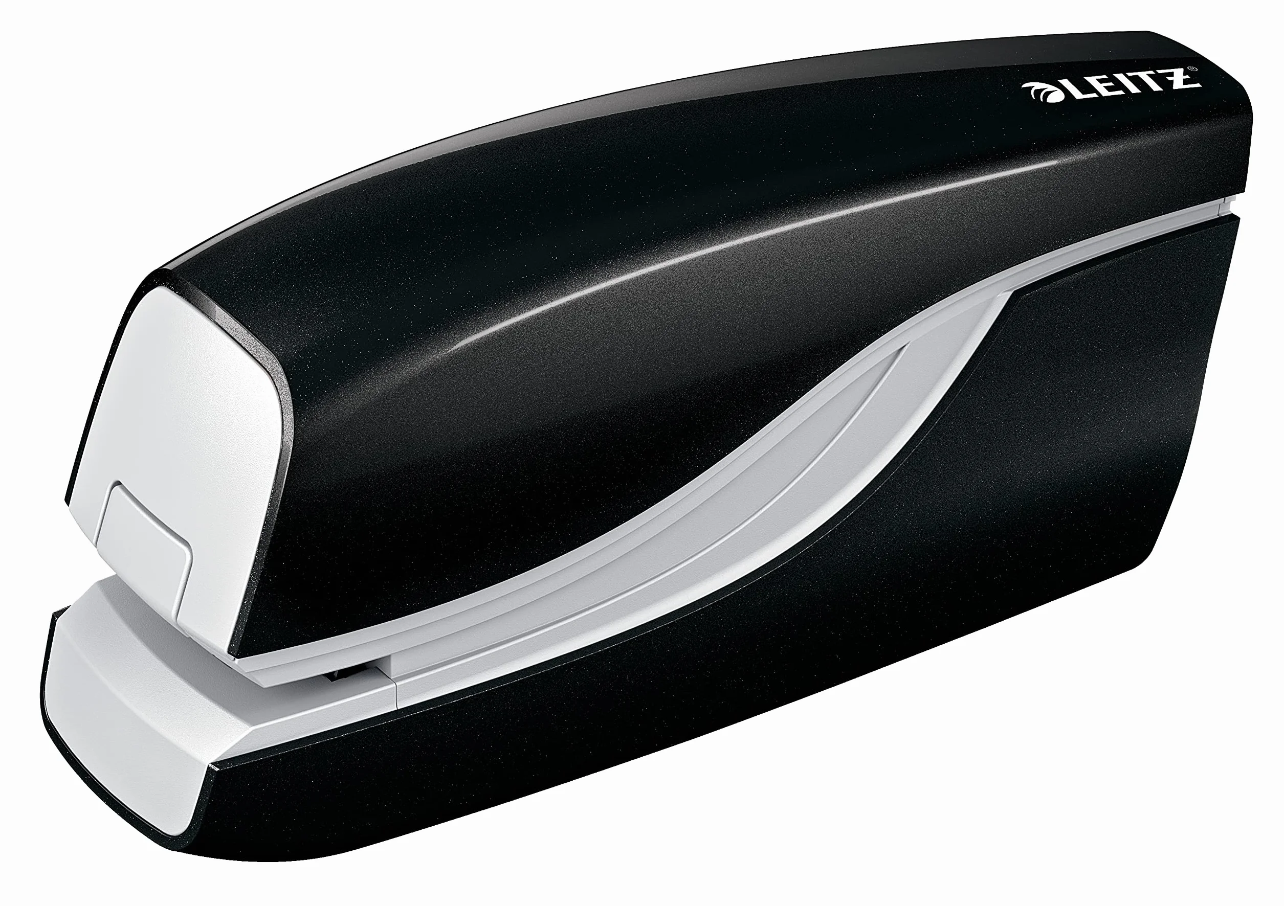Leitz Stapler - Grapadora (funciona con pilas), color negro