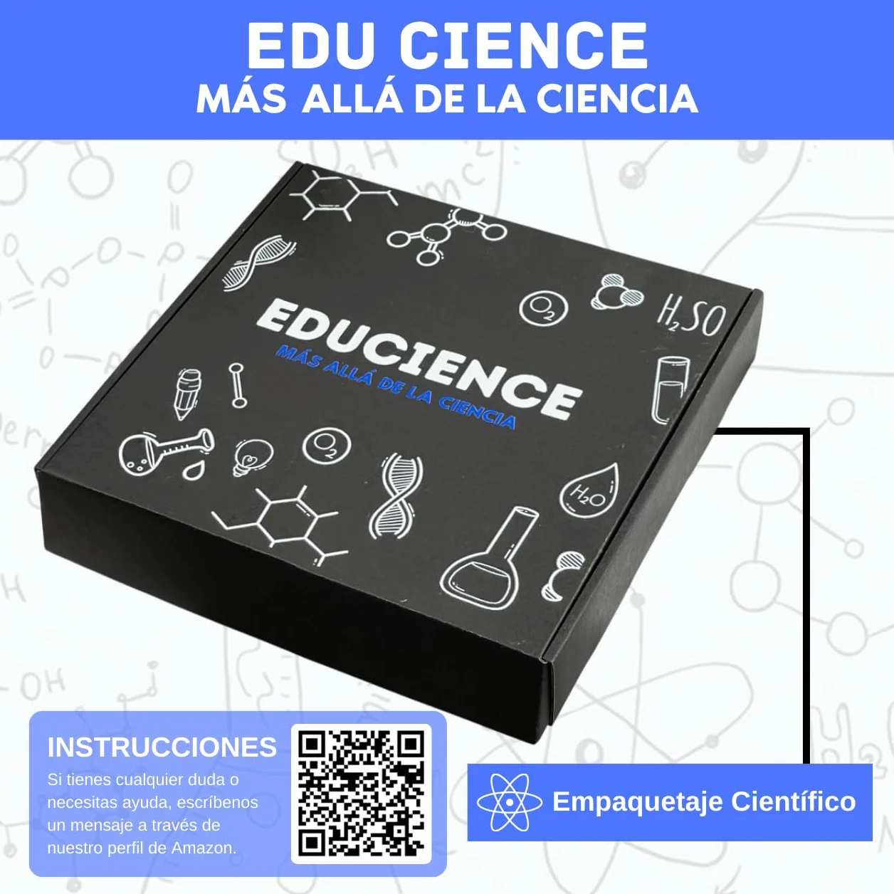 Tabla Periódica en Español Grande con Elementos Reales (21x16x4) - Póster Resina Transparente - Regalo Química