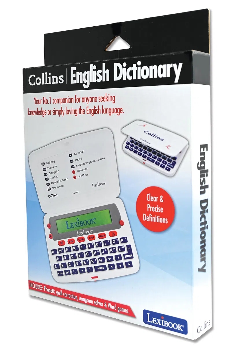 Lexibook D850EN Collins English Electronic Dictionary with Tesaurus