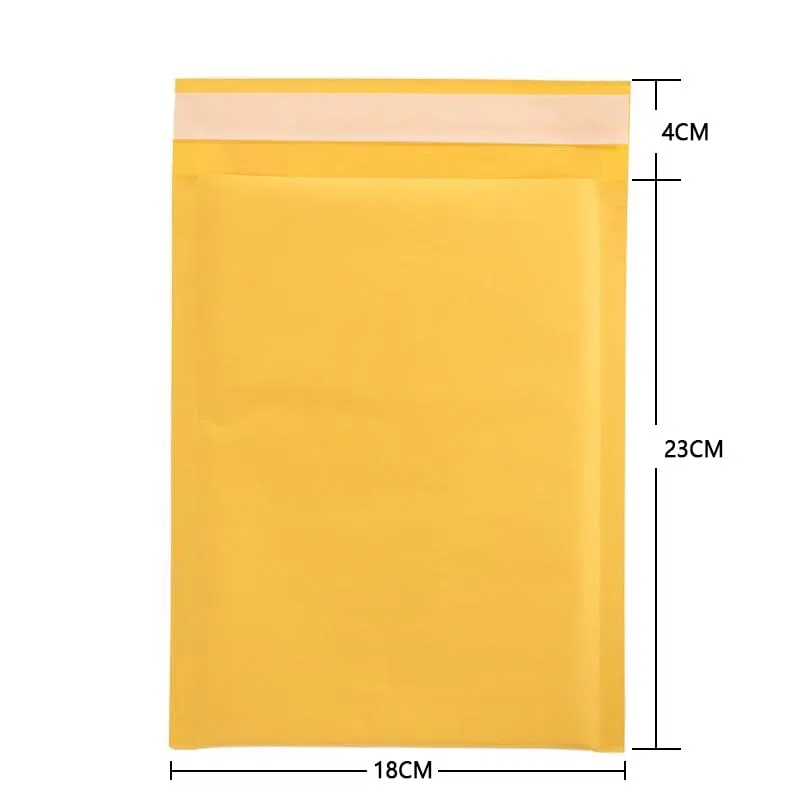 Bolsas de embalaje Bubble Mailers, 100 unids/lote bolsas de sobres de burbujas de papel Kraft diferentes especificaciones sobres de envío acolchados con bolsa de correo de burbujas(220x200mm)