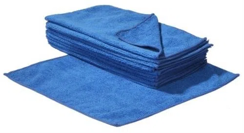 SBS Paños de microfibra | 40 x 40 cm | 200 unidades | azul | paño de microfibra