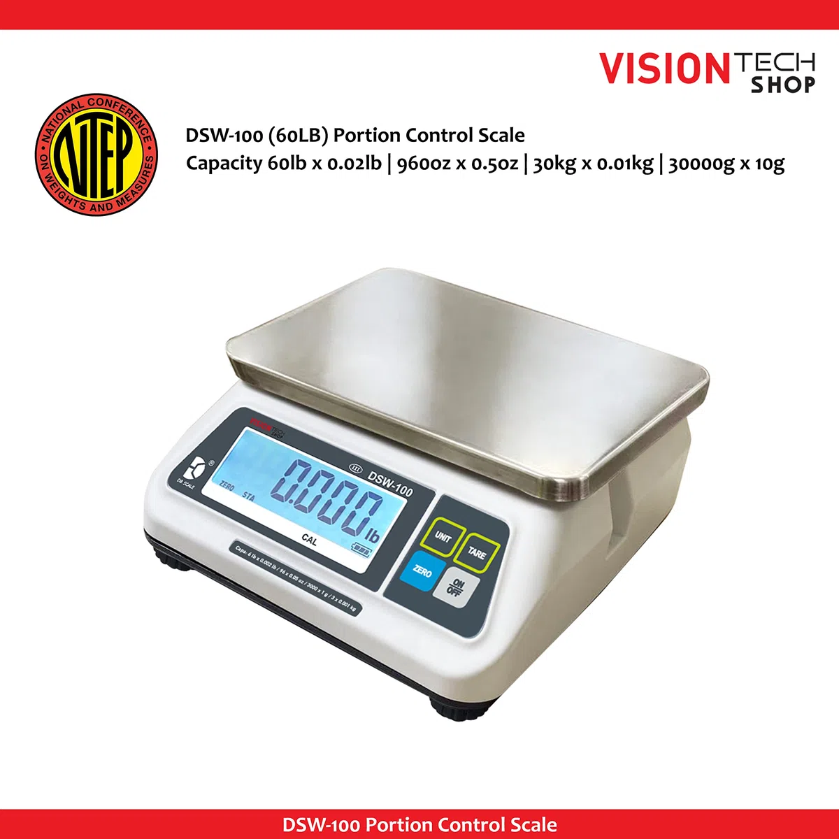 VisionTechShop Postal Scale