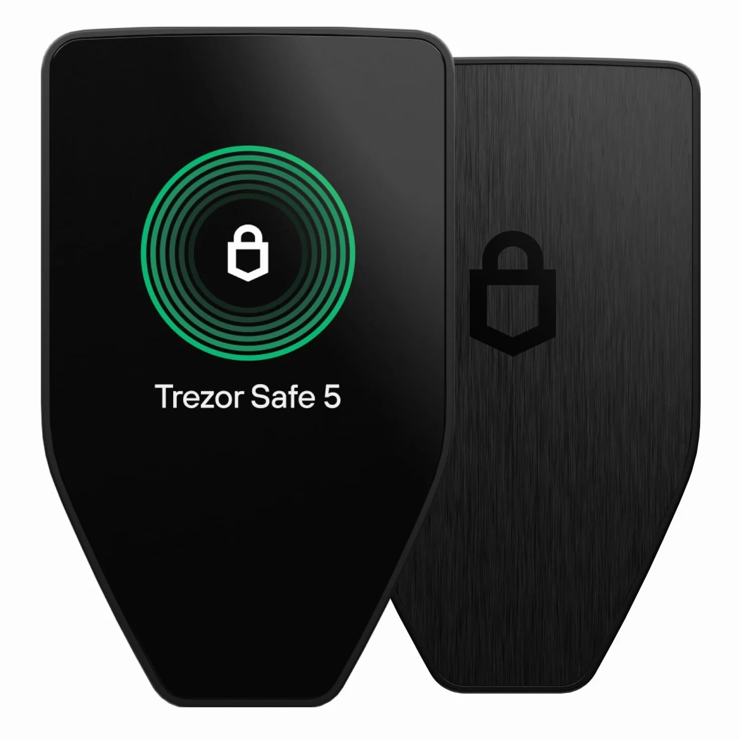 Trezor Safe 5 Monedero Físico de Criptomonedas con Elemento Seguro, Frase de Contraseña, Táctil LCD en Color, Haptic Feedback, Seguridad de Bitcoin, Admite Miles de Monedas y Fichas (Black Graphite)
