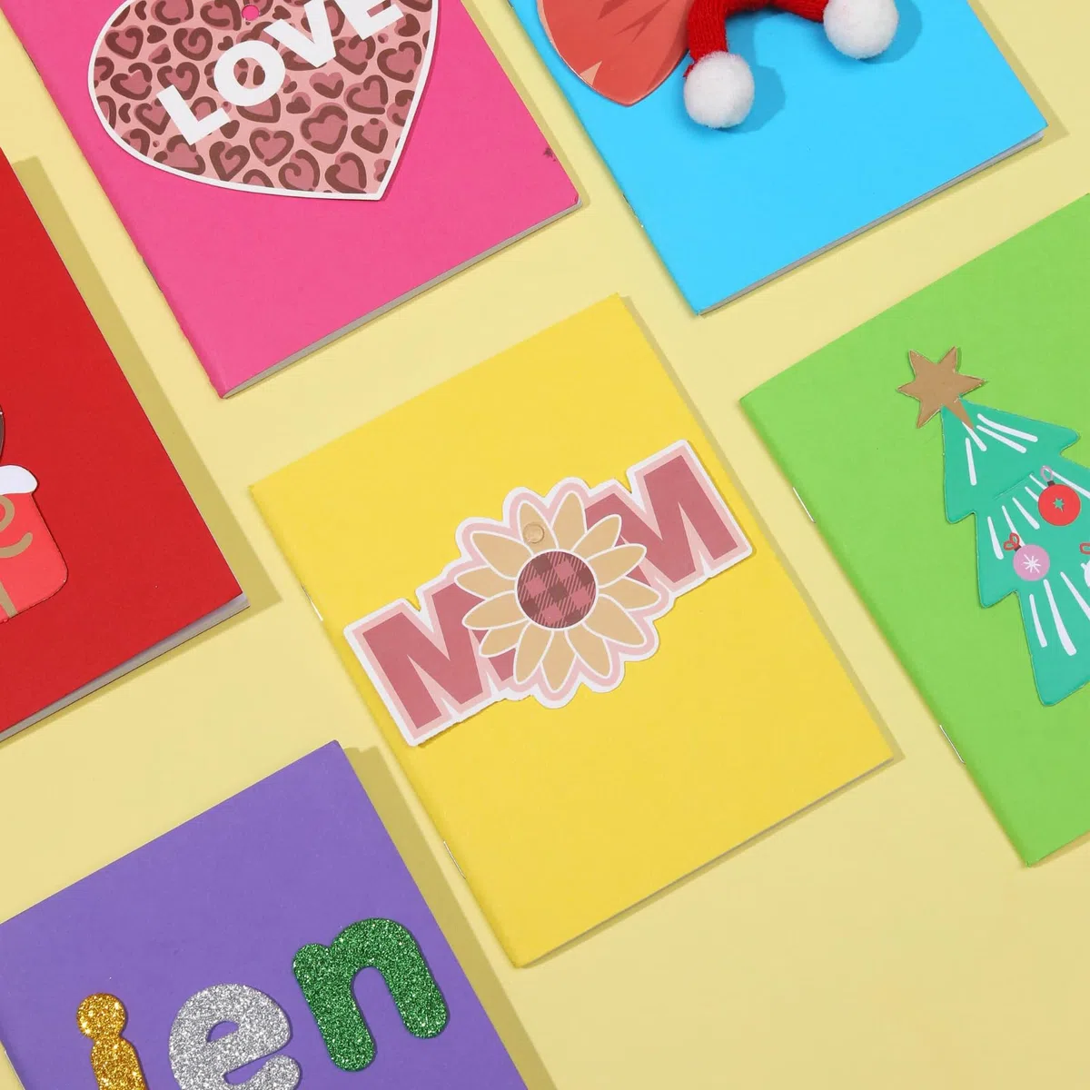 Apprabbr Paquete de 96 libros en blanco para que los niños escriban historias, mini cuadernos a granel pequeños diarios sin forro para estudiantes, dibujo, bocetos, 24 hojas/48 páginas (cubiertas