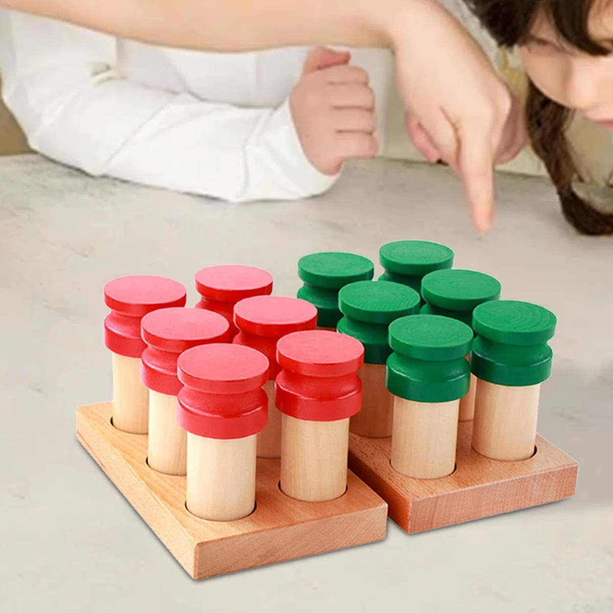 Qianly Botellas Olfativas : Material Didáctico Sensorial para Actividades en