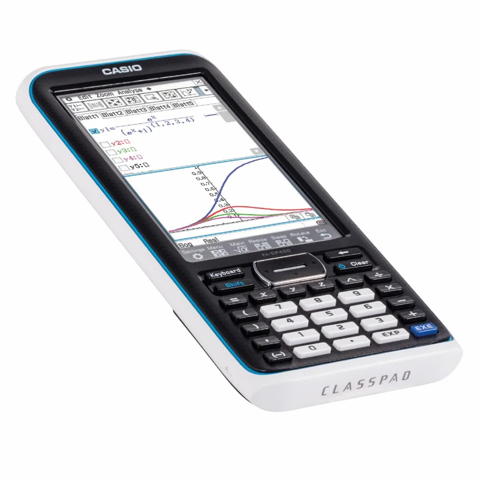 Casio FX-CP400 classpad II Calculadora gráfica, Color Negro