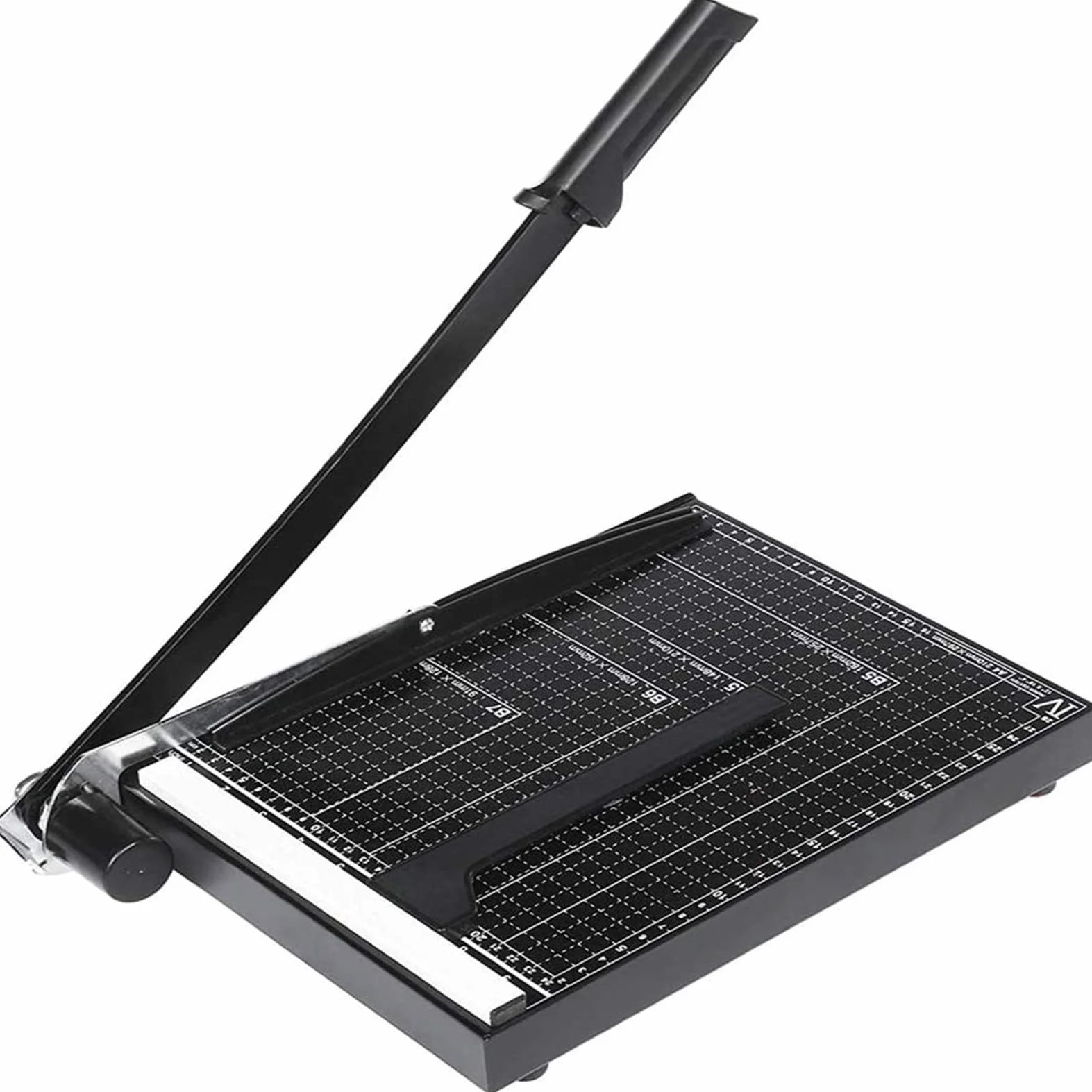 Massicot A4, capacidad de corte, 12 hojas de papel para oficina, escuela, ocio, creativo, papel, color negro